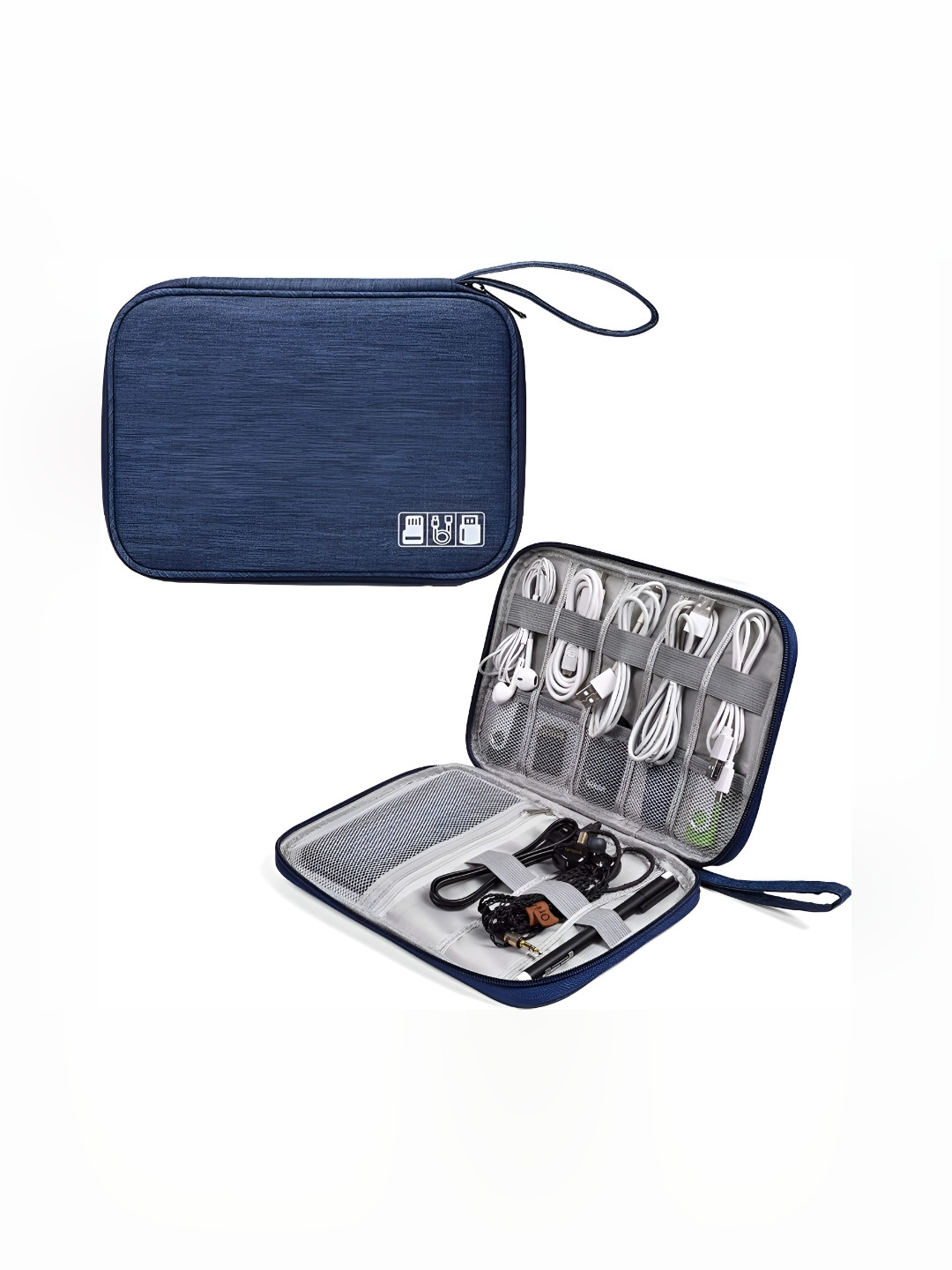 Panchhi Store Textured Gadget Organiser Travel Accessory