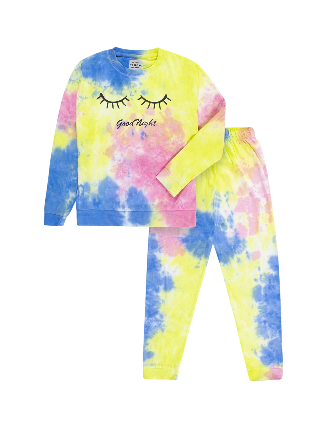 UNICORNS Printed Round Neck Nightsuits