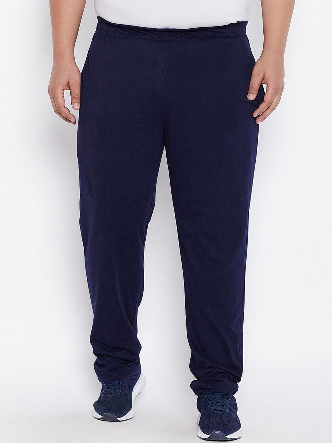 Bishop Cotton Men Cotton Mid-Rise Track Pants