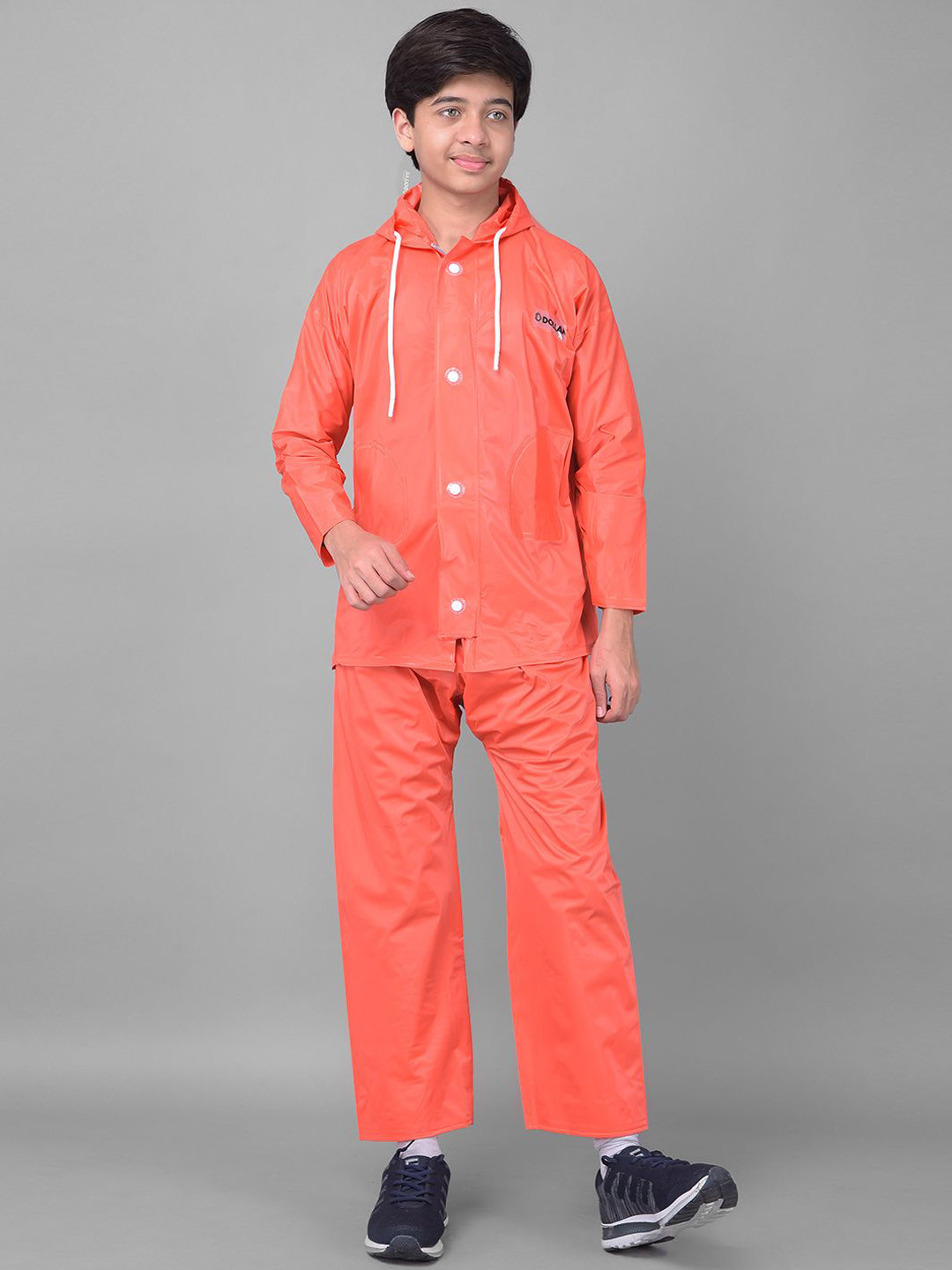 Dollar Rainguard Kids' Full Sleeve Solid Raincoat Set
