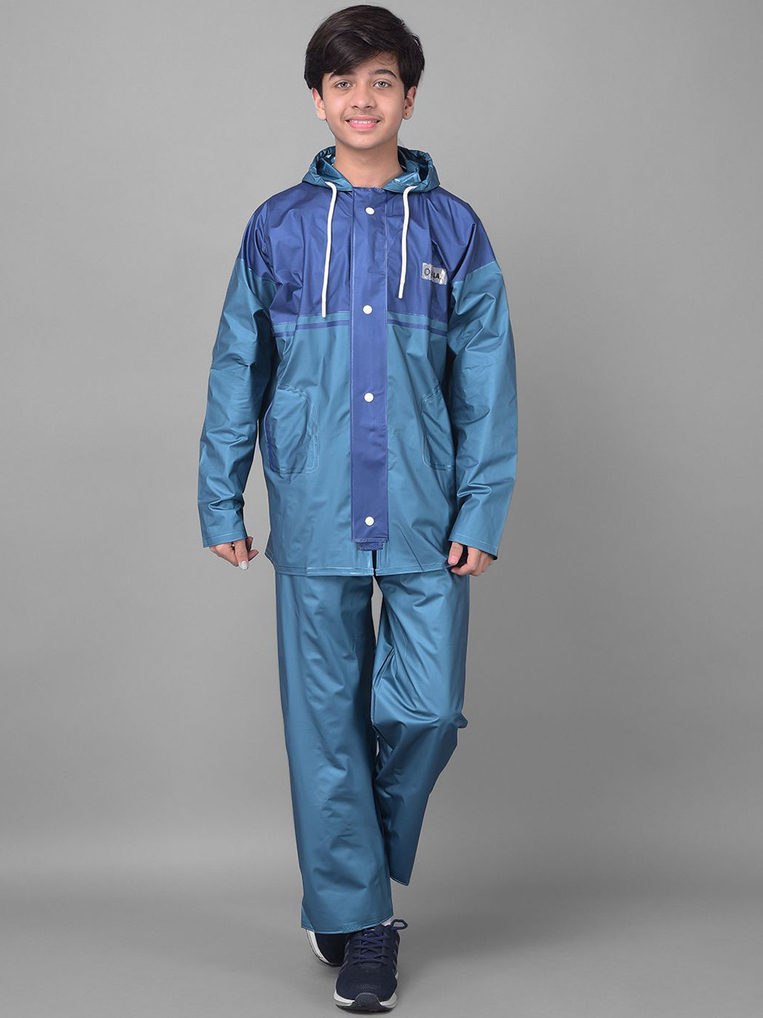 Dollar Rainguard Kids' Full Sleeve Solid Raincoat Set