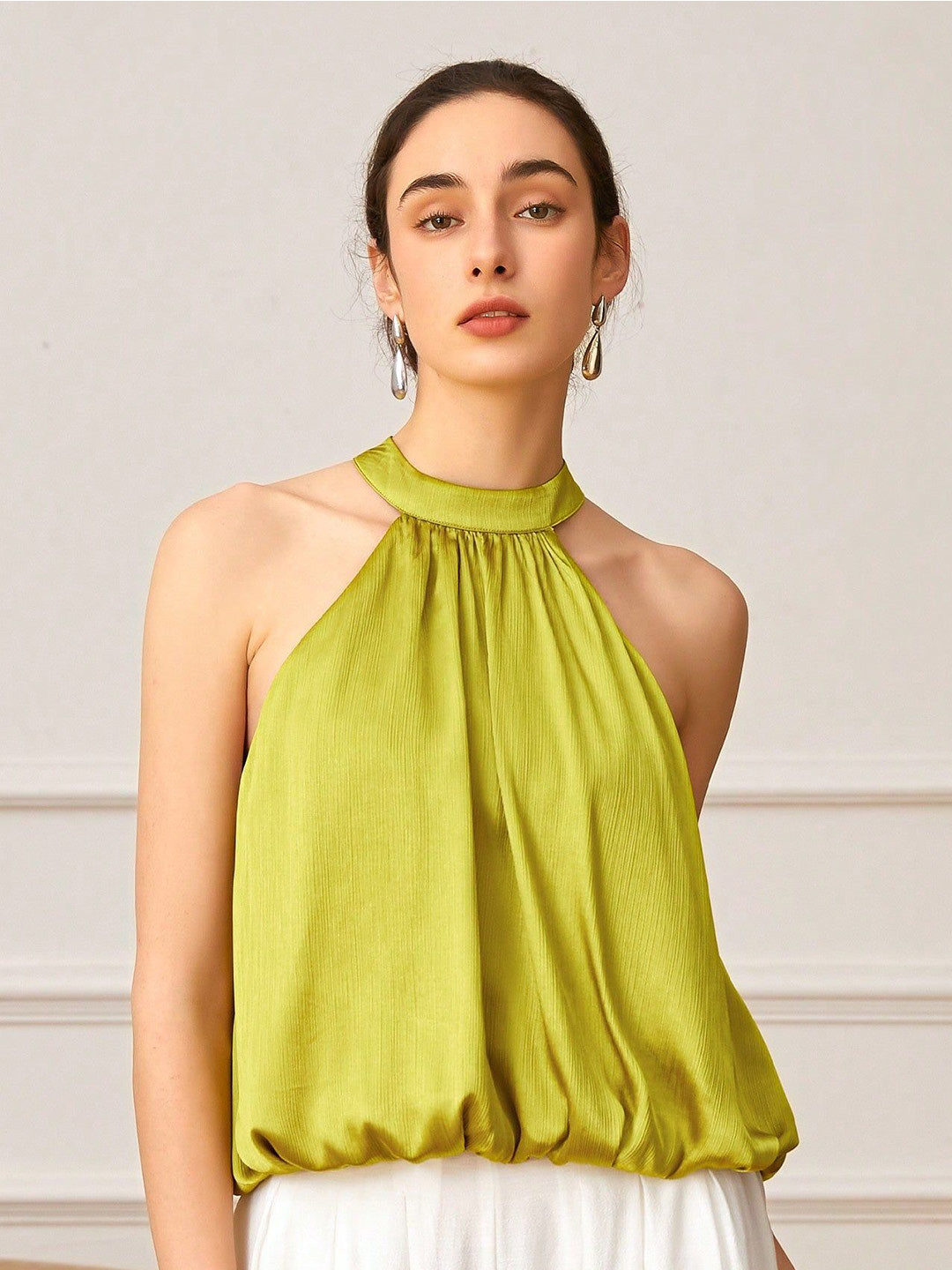Outzidr Halter Neck Top