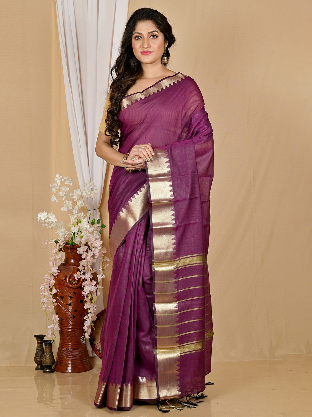 DipDiya Taant Saree