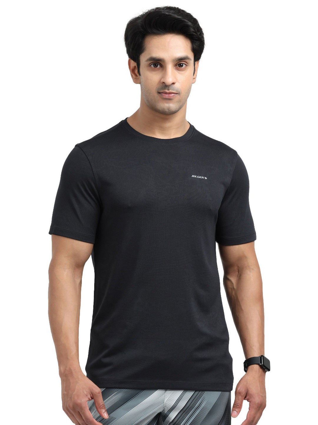 JOLGER Men Ultra Breathable Lightweight Crew Neck T-Shirt