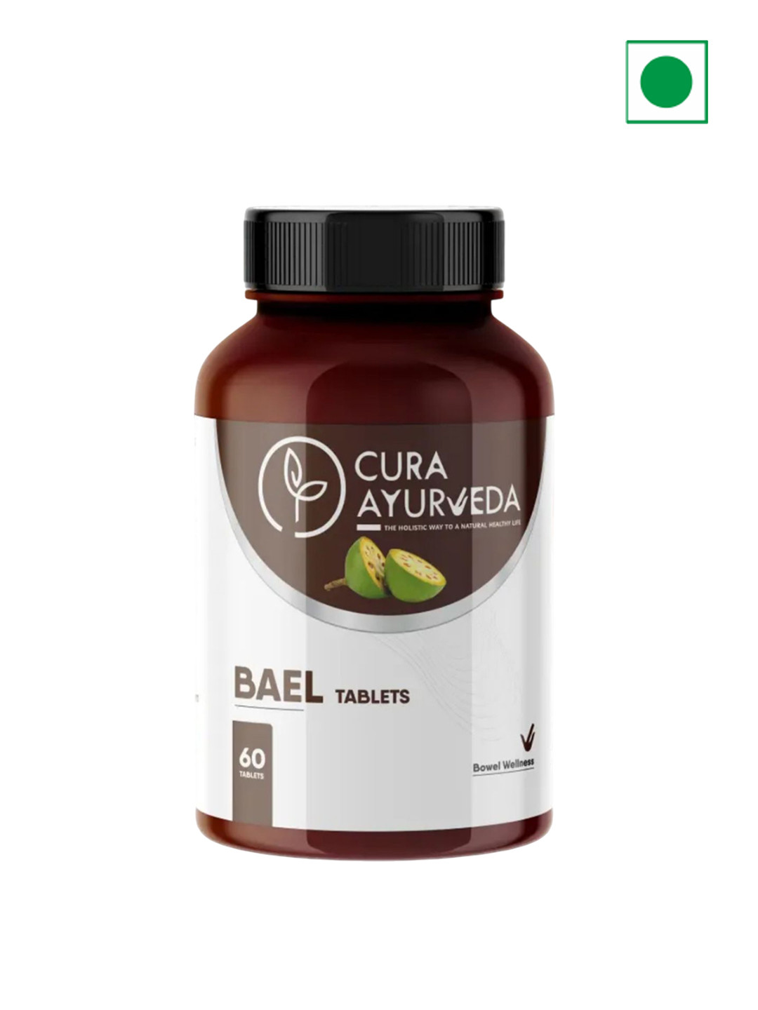 Cura Ayurveda Bowel Wellness Ayurvedic Bael Tablets - 60 Tablet
