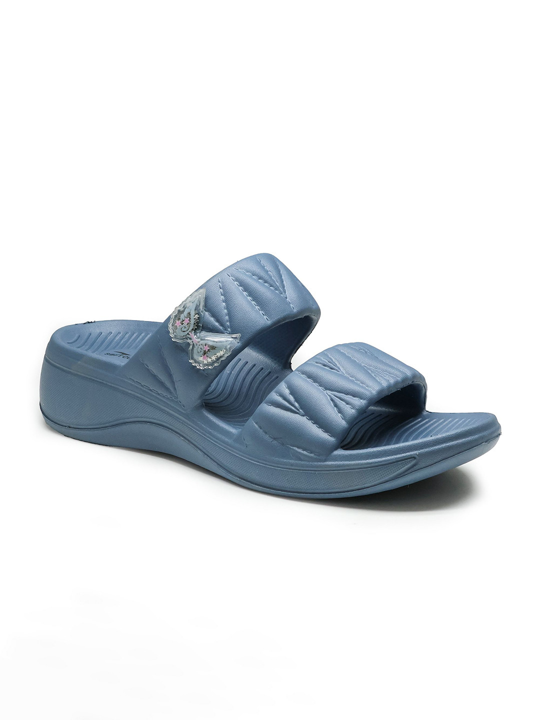 ASIAN Women Blue Sliders Flip Flops