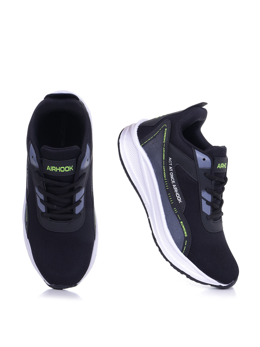 AIRHOOK Men Running Non-Marking Shoes