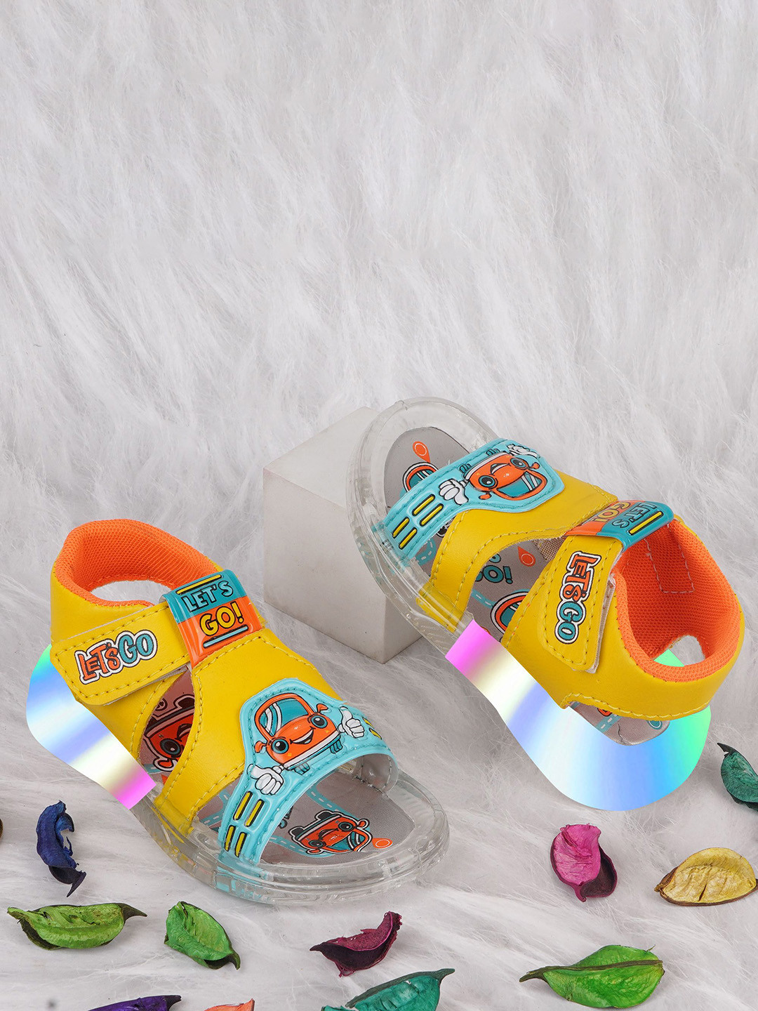 LMG Women Comfort Lifestyle Infants Printed Sandals
