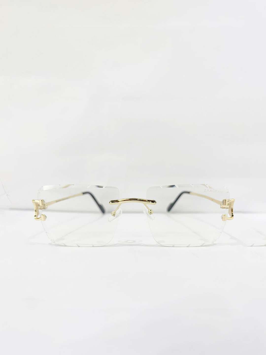 ZAADRAN Unisex Square Sunglasses with Polarised and UV Protected Lens