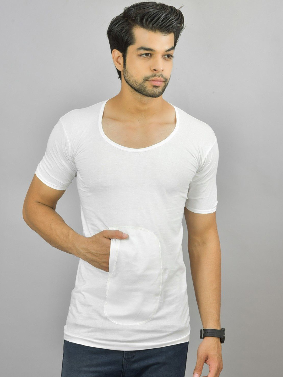 UNDERLOOP Combed Cotton Undershirt Vest SMTPKTRNS1-85