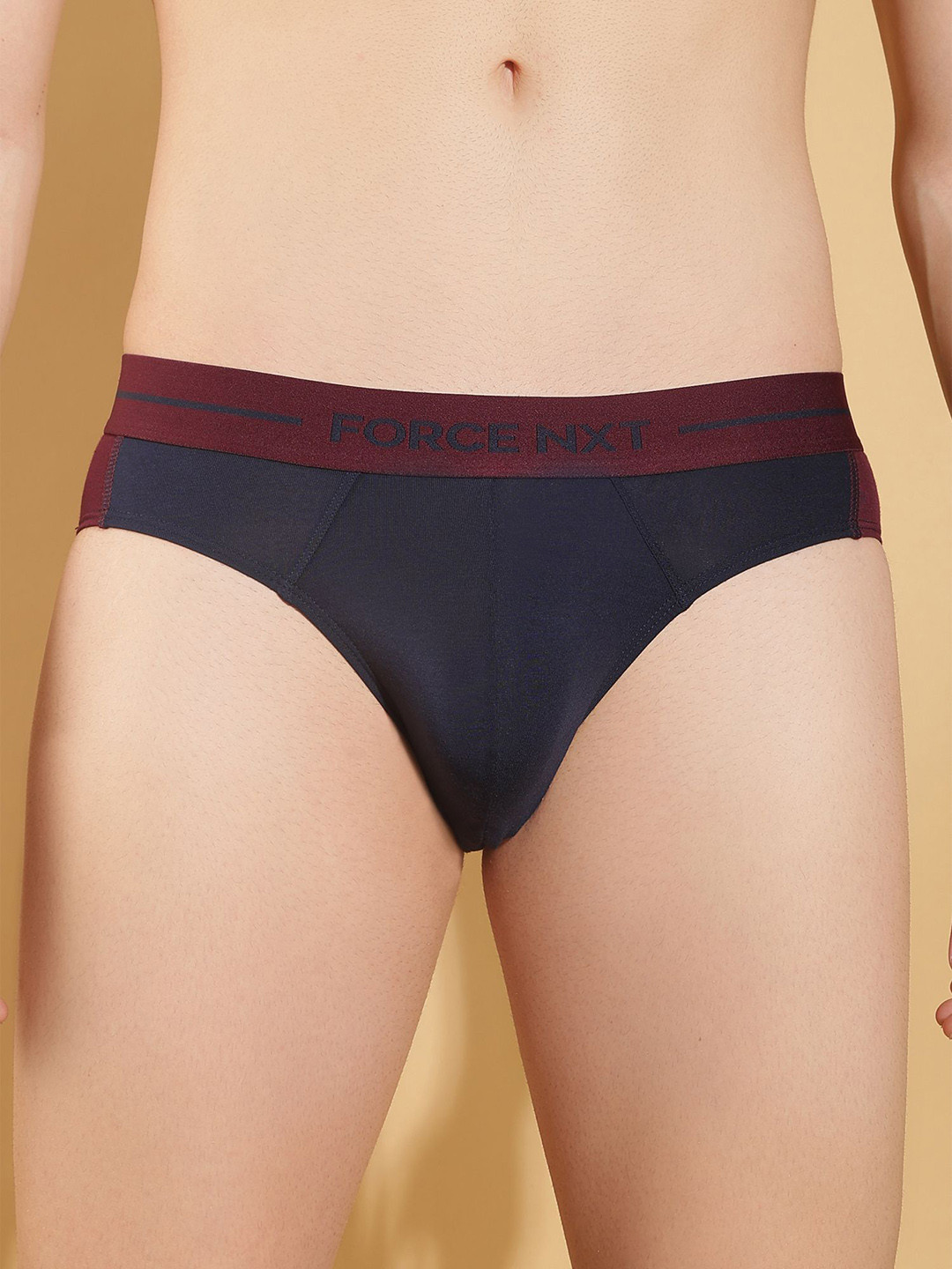 Force NXT Men Cotton Assorted Basic Briefs MNFS-12-COL3-PO1