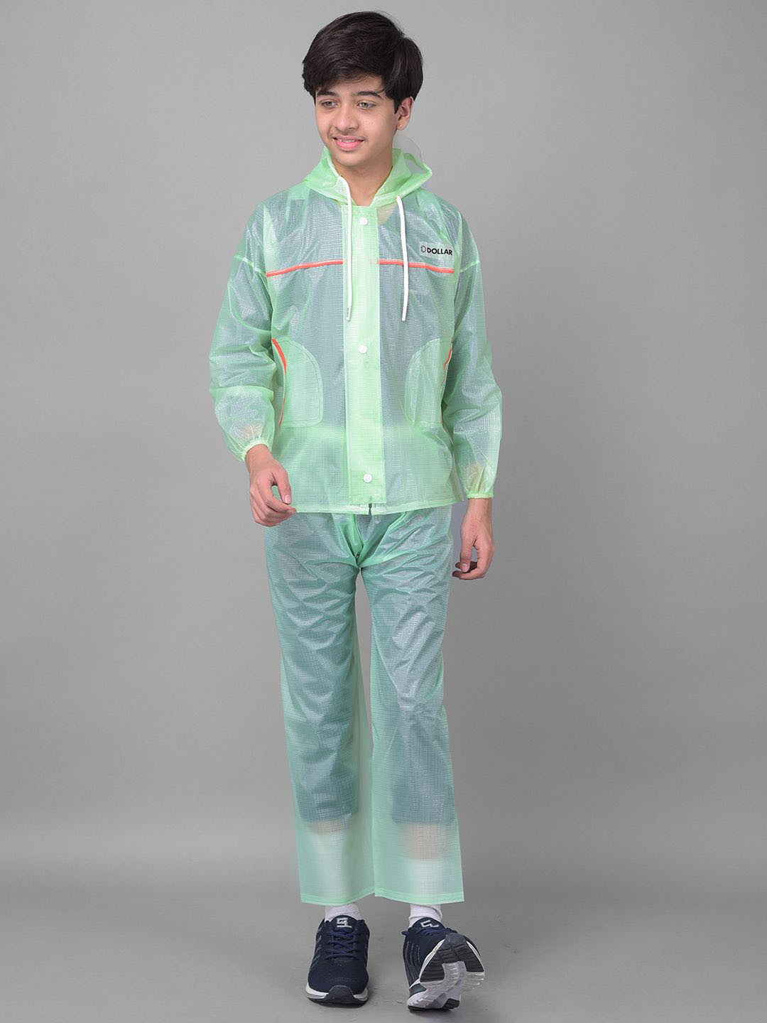 Dollar Rainguard Kids' Full Sleeve Solid Raincoat Set