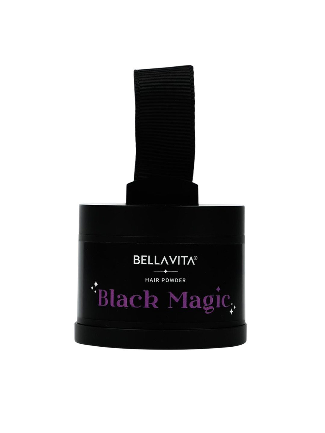 Bella Vita Organic Black Magic Hair Powder for Instant Grey Coverage 4g - Black