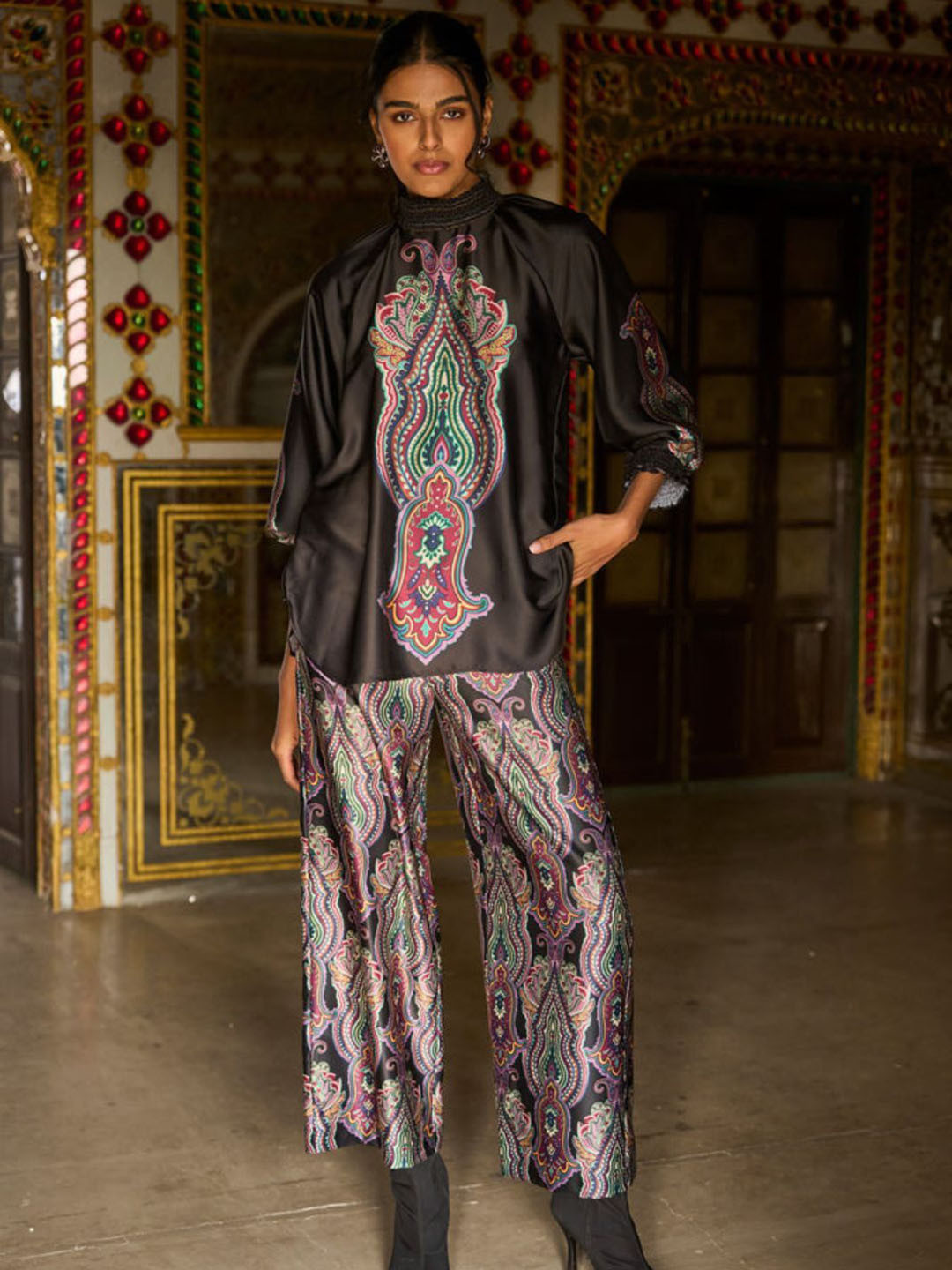 Dash and Dot Women Paisley Co-Ords