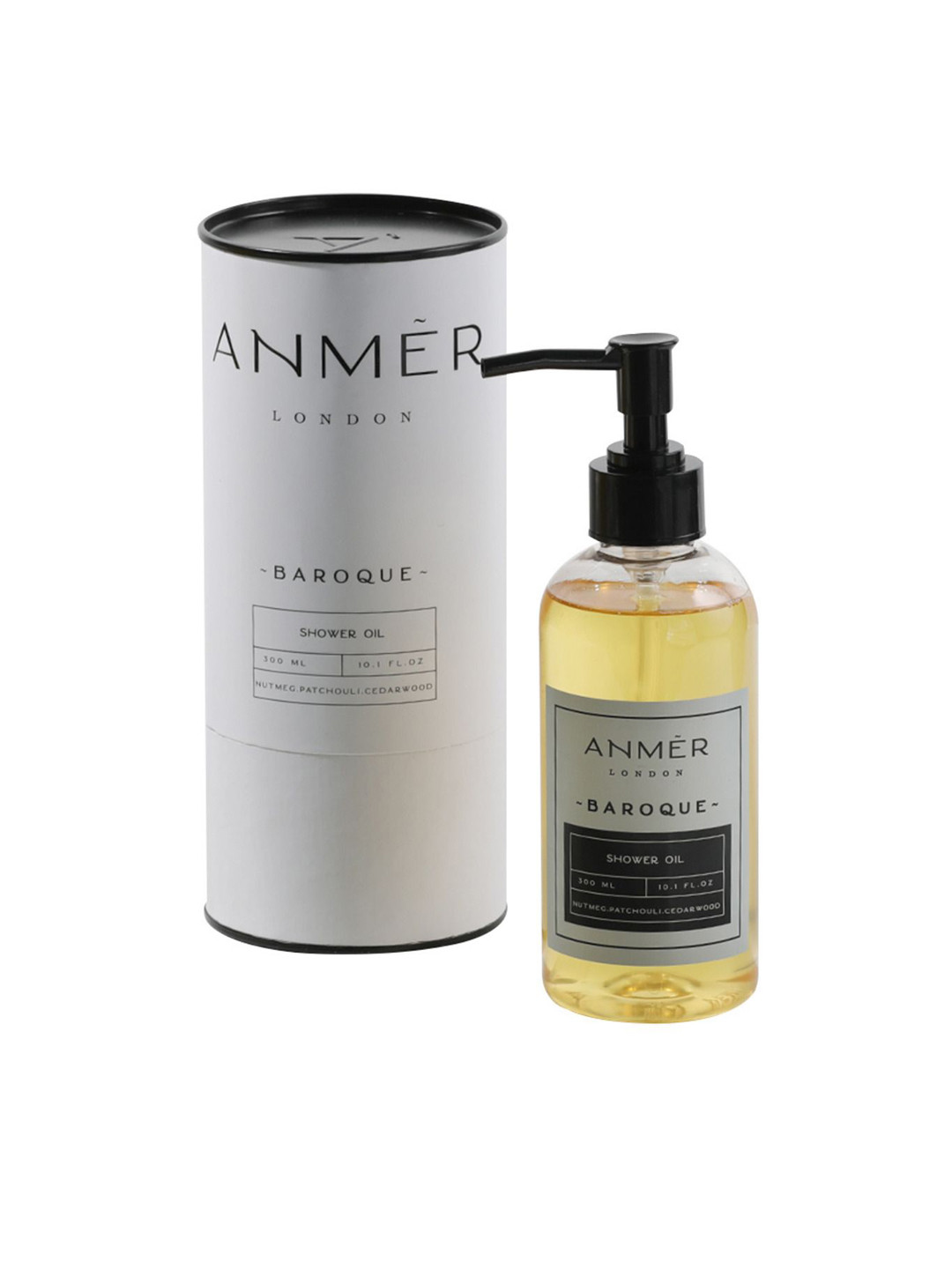 ANMER LONDON Baroque Nourishing Shower Oil with Moroccan Argan Oil - 300 ml