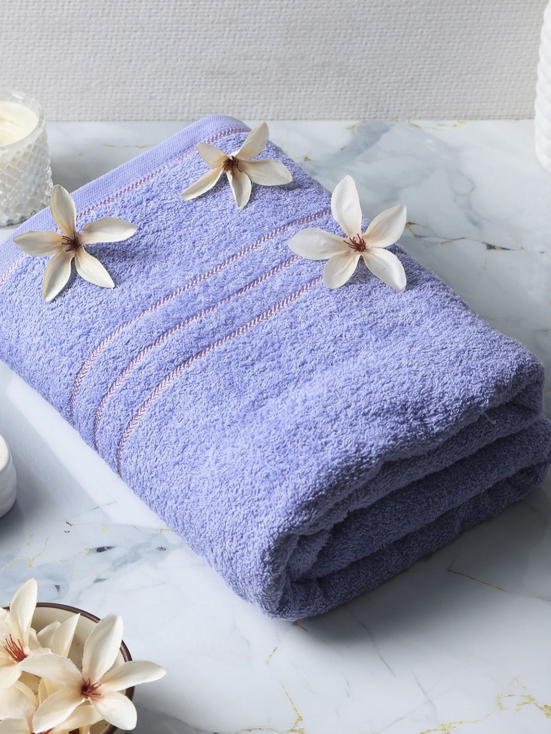Monte Carlo Lavender Cotton 340 GSM Bath Towel