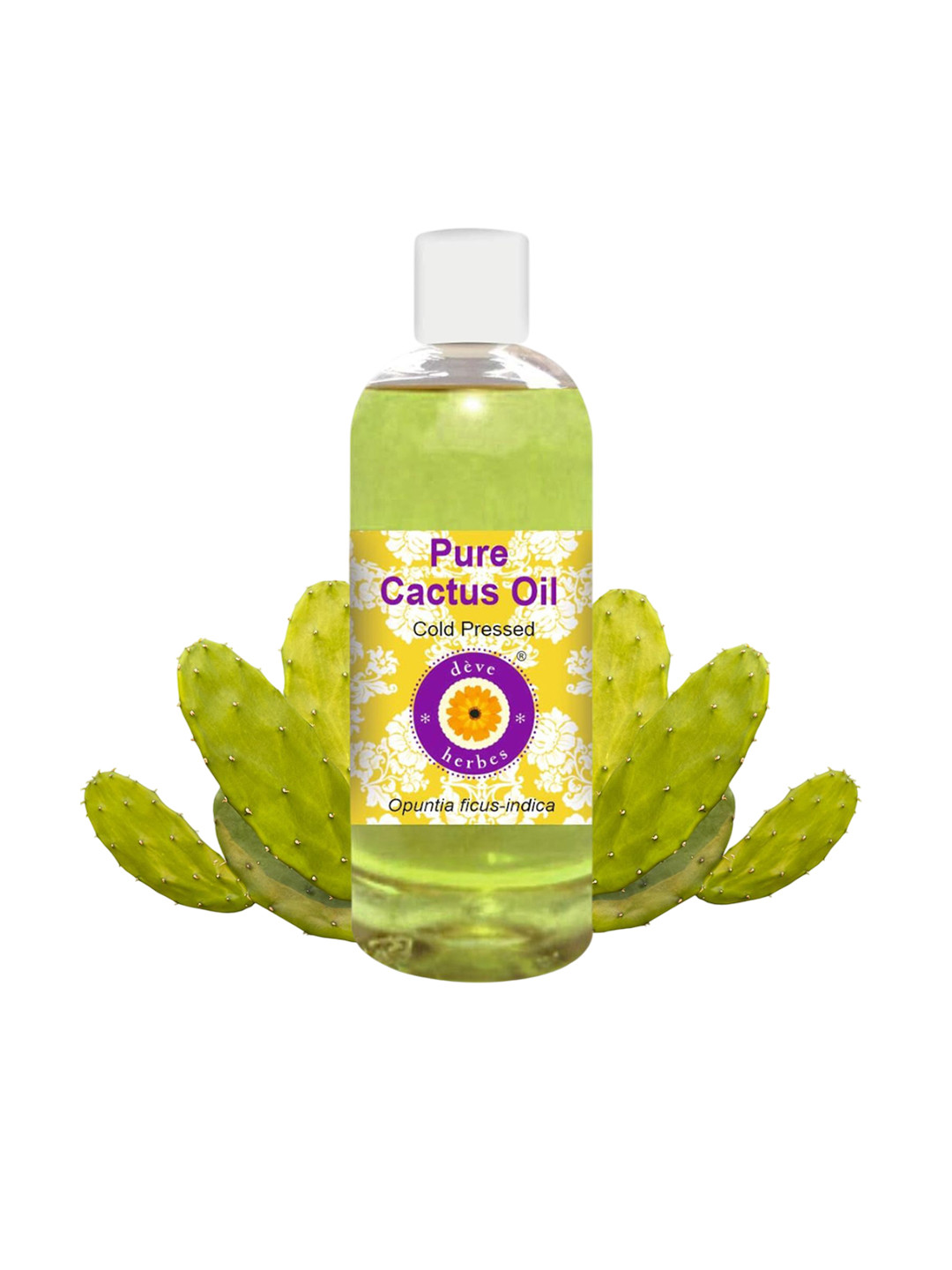 Deve Herbes Pure Cactus Oil Cold Pressed  For Skin Tightening 200 ml
