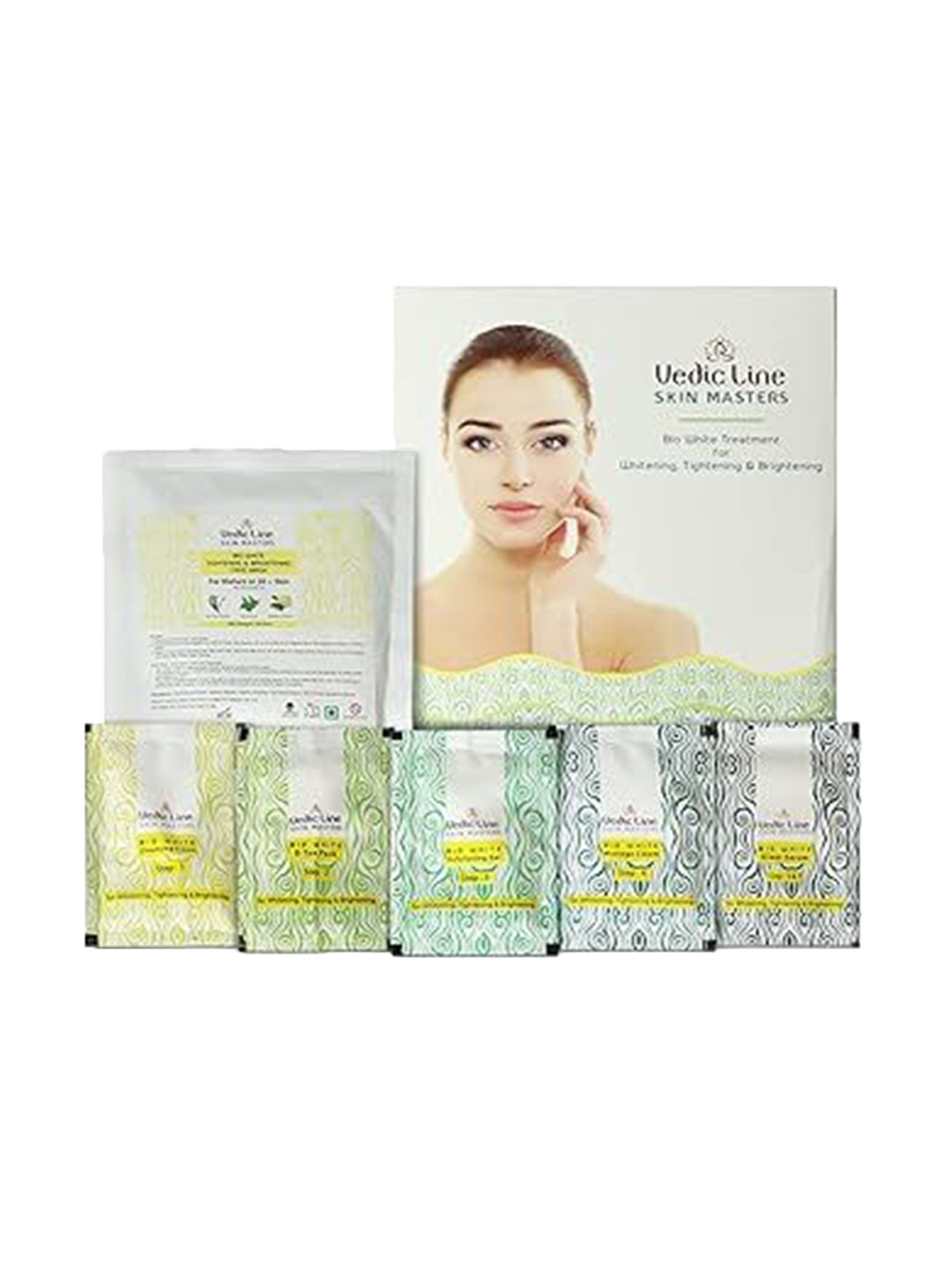 Vedicline Skin Masters Bio White Facial Kit - 47 ml