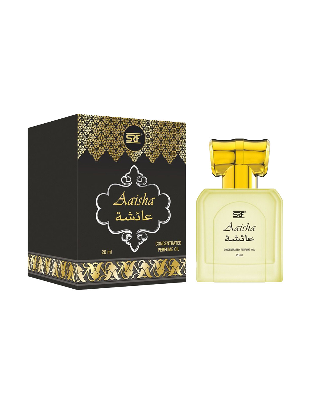 Ramsons Set Of 2 SRF Aaisha Concentrated Alcohol Free Perfume Oil - 20 ml Each