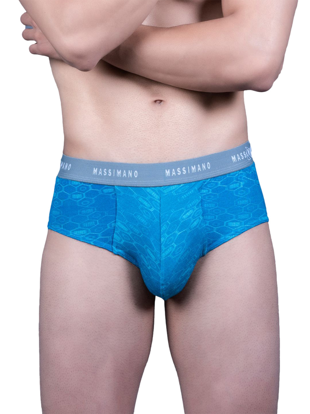 MASSIMANO Men Printed Basic Brief AW21_PV_TS#01