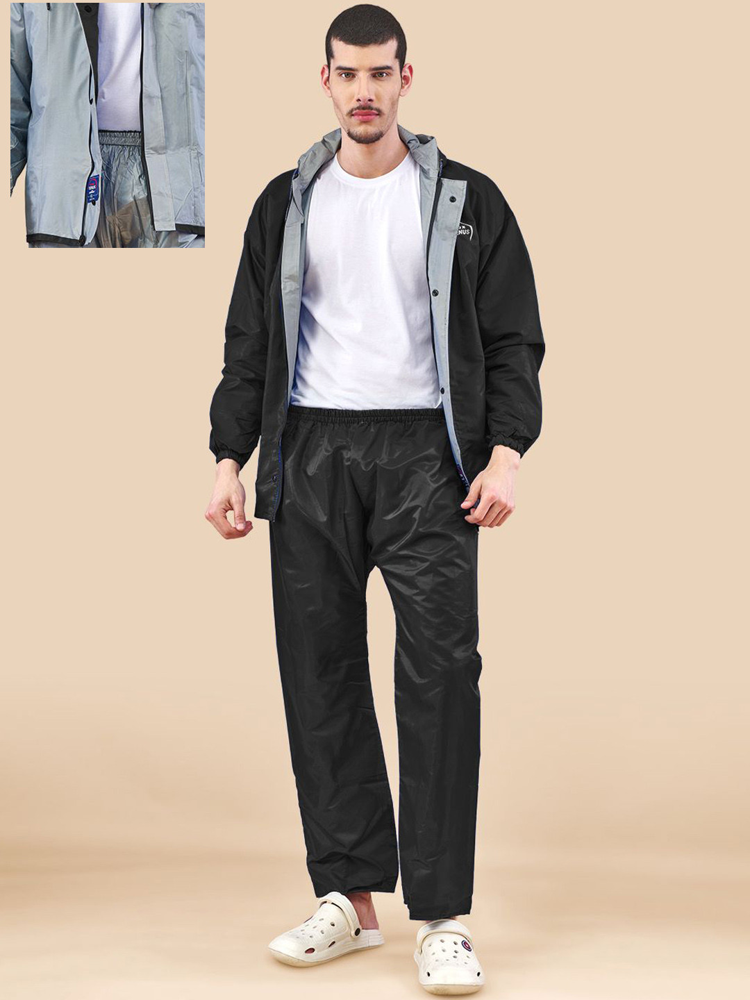 LUX VENUS Reversible Rain Suit for Men.