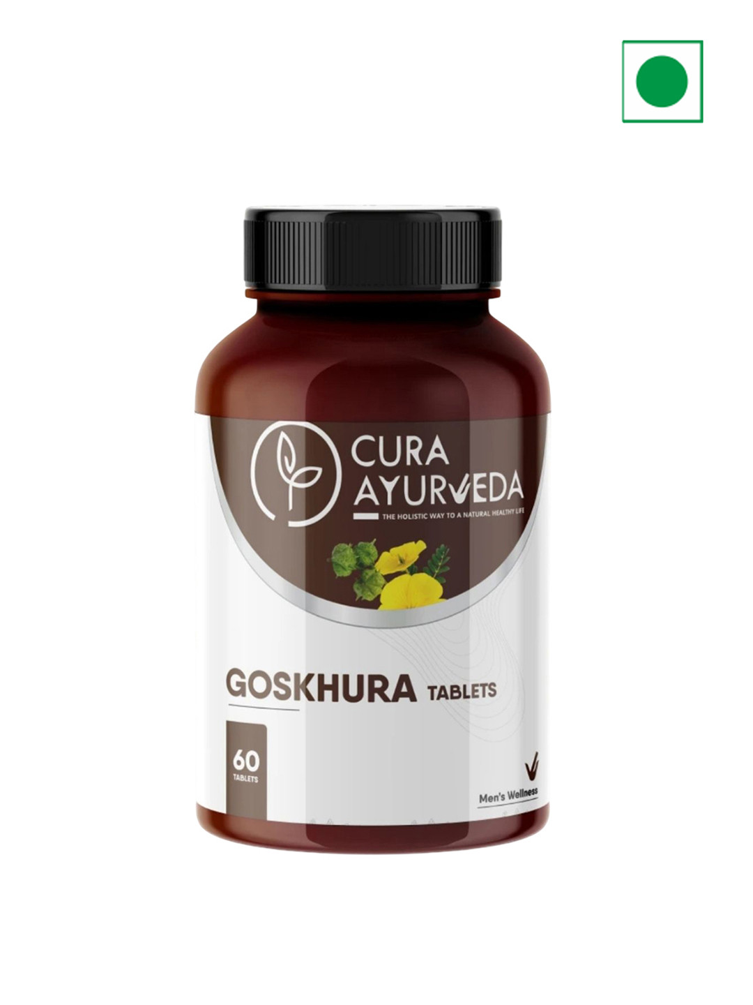 Cura Ayurveda Gokshura Tablets For Men - 60 Tablet