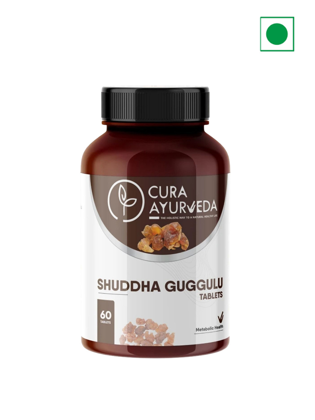 Cura Ayurveda Shuddha Guggulu Ayurvedic Tablets - 60 Tablet