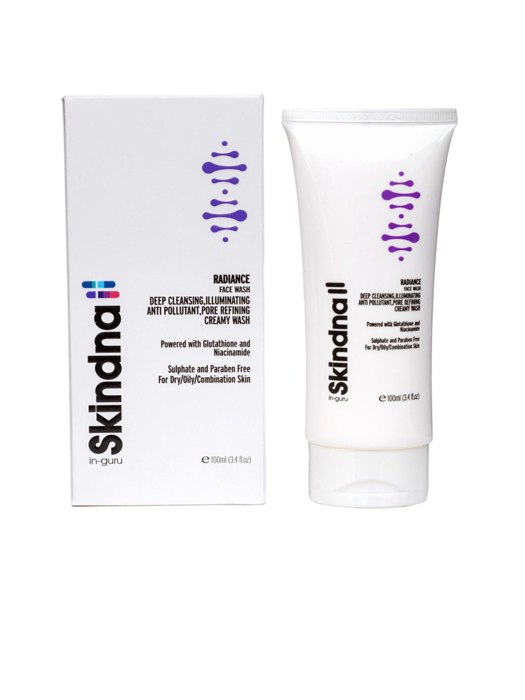SKINDNA Radiance Glow Boost Face Wash Enhancing Cleanser - 100 ml