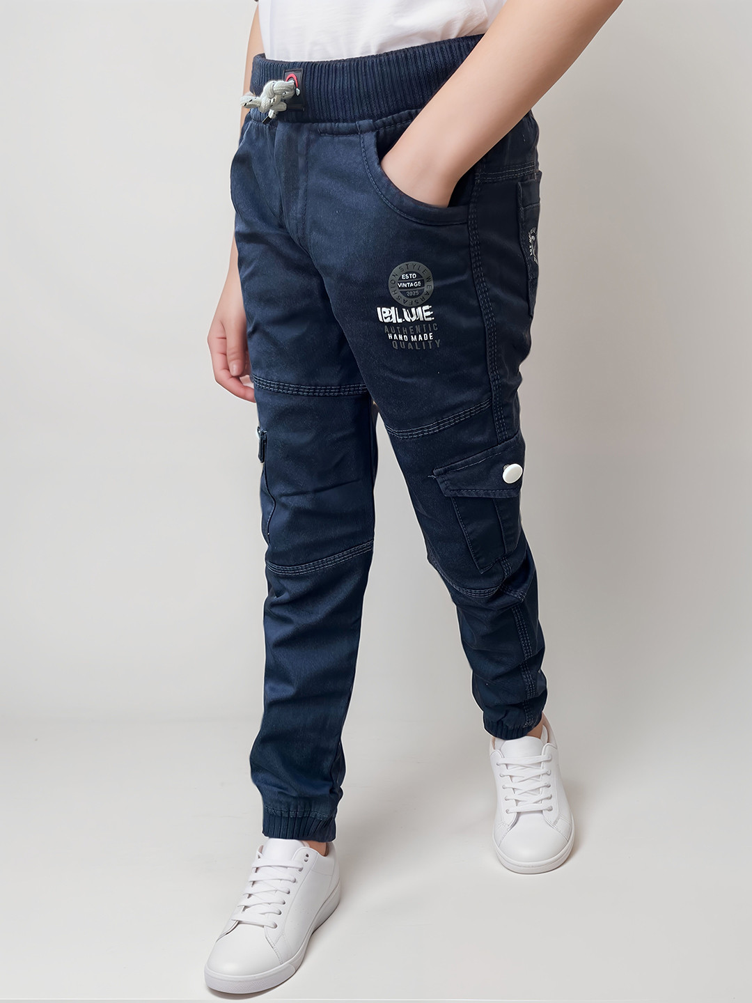 BAESD Boys Comfort Cargo Styles Stretchable Jogger Jeans