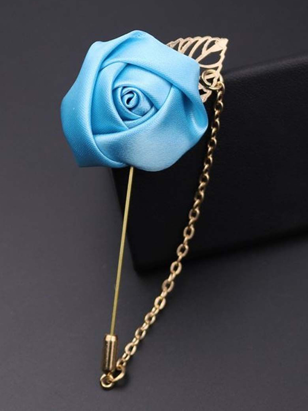 Curren Men's Flower Brooch