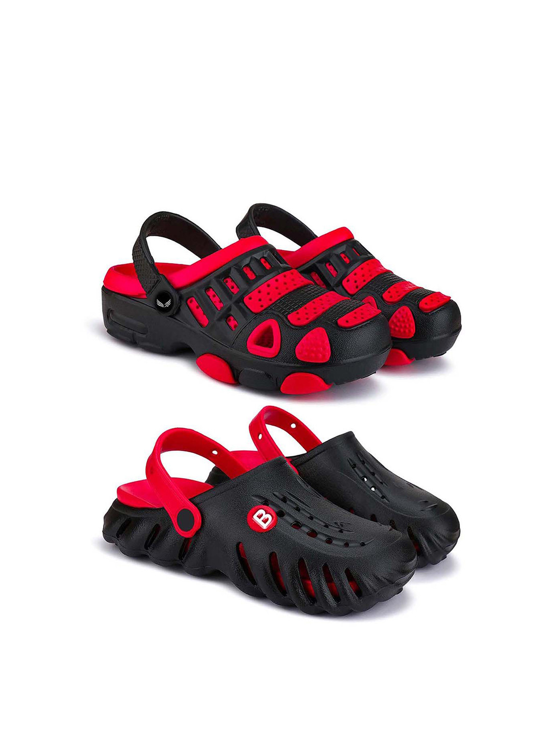 BERSACHE Girl Pack Of 2 Ultra Soft Technology Clogs