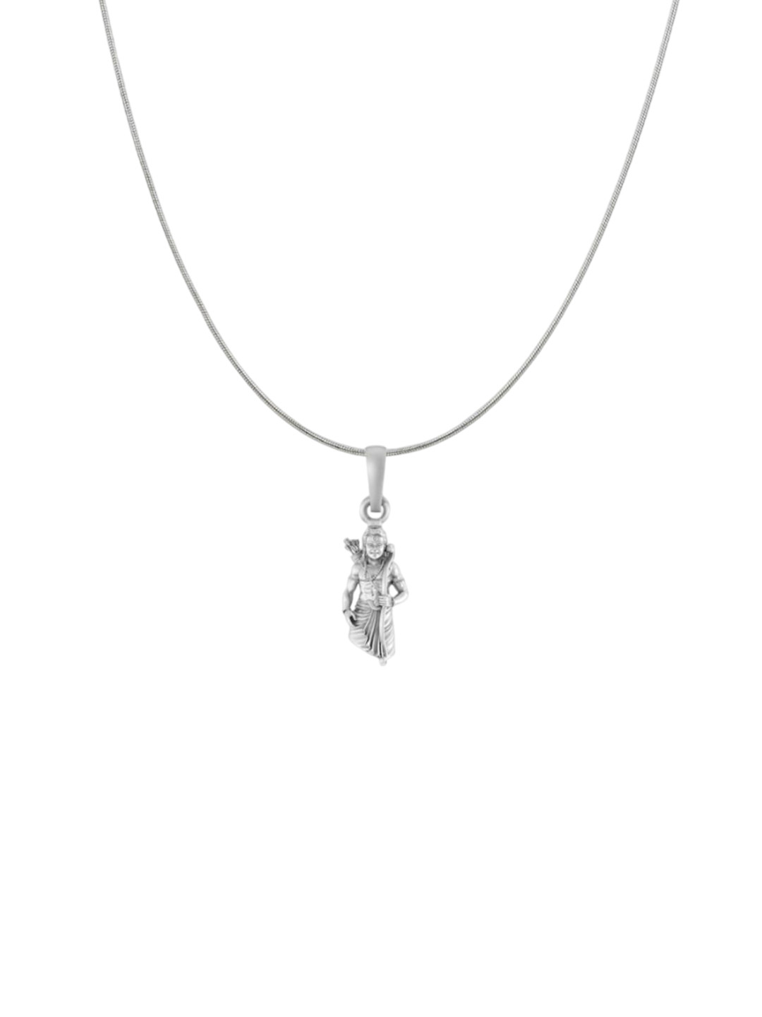 Metronaut 925 Sterling Silver God Ram Ji Pendants With Chains