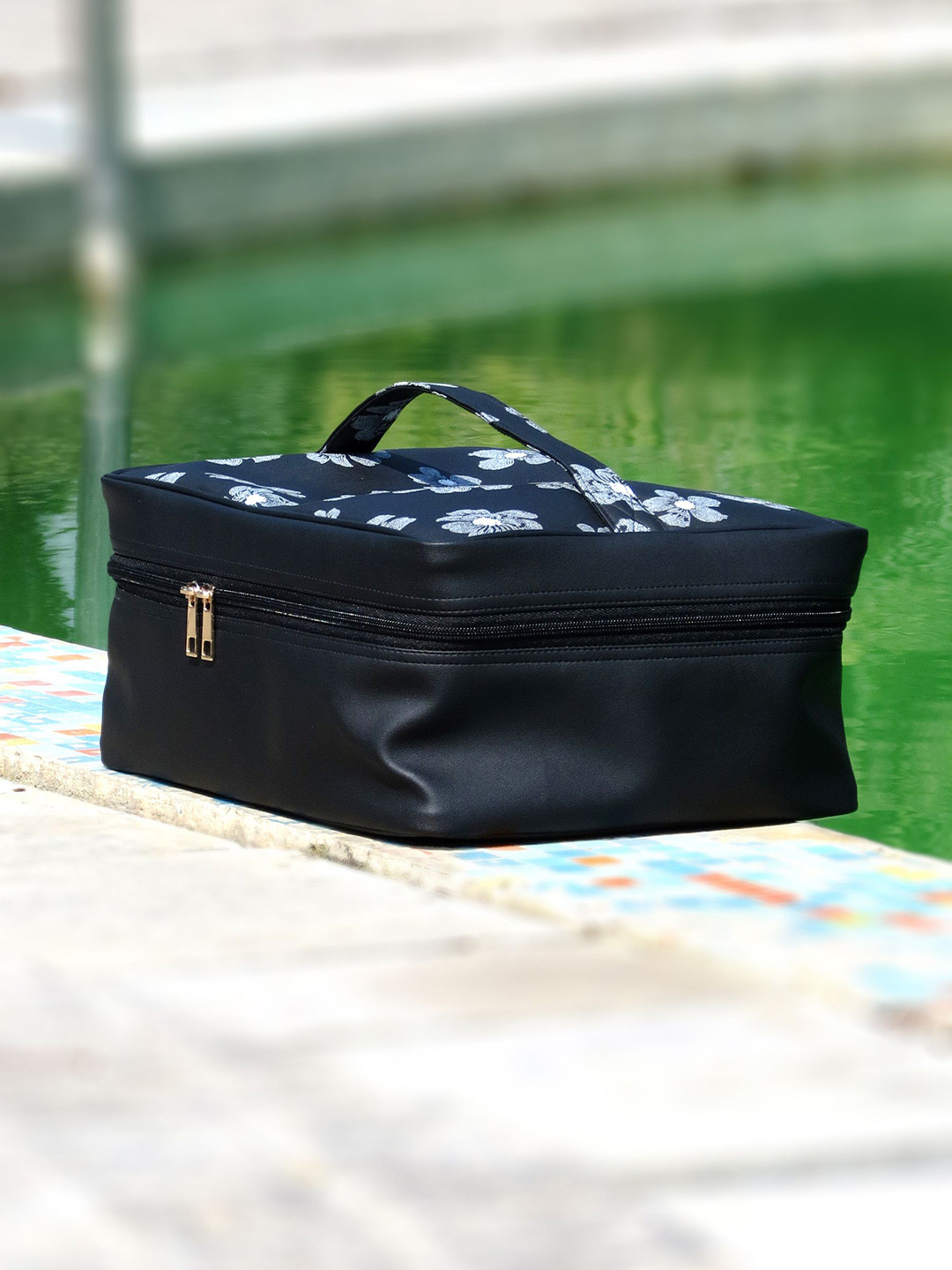 Mid July Home Set of 4 Other Prints Pouch Travel Accessory