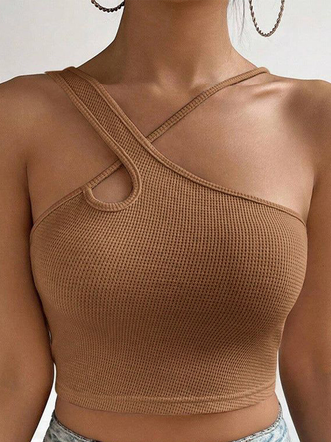 Outzidr Criss Cross Tank Top