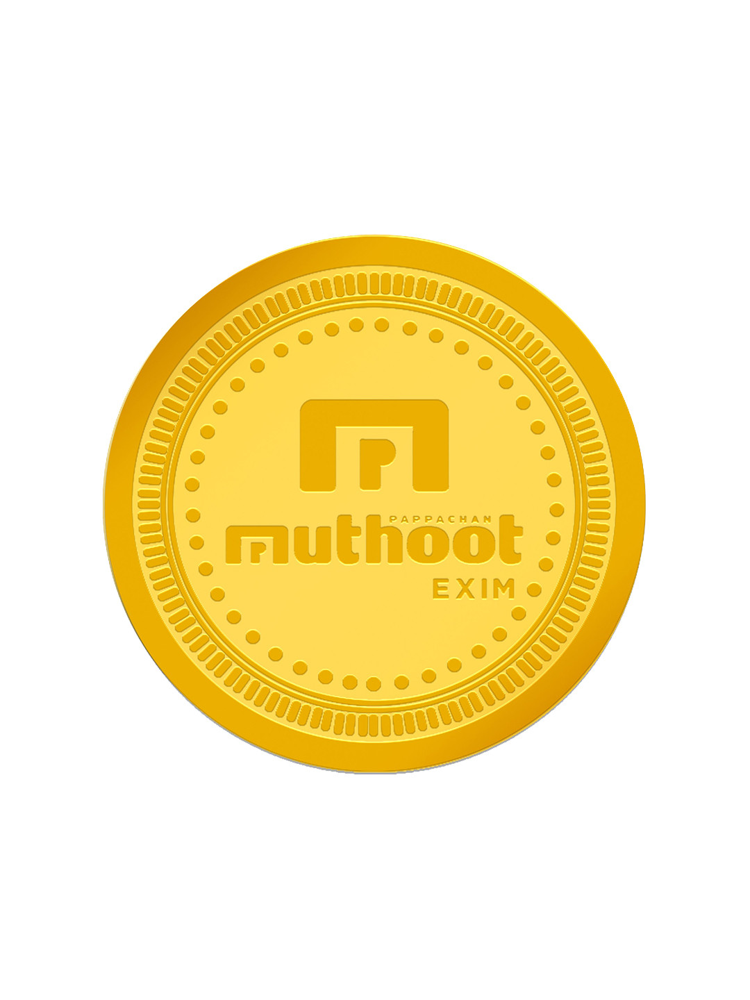 Muthoot Pappachan 24K 999 Gold Coin -0.5 Gm