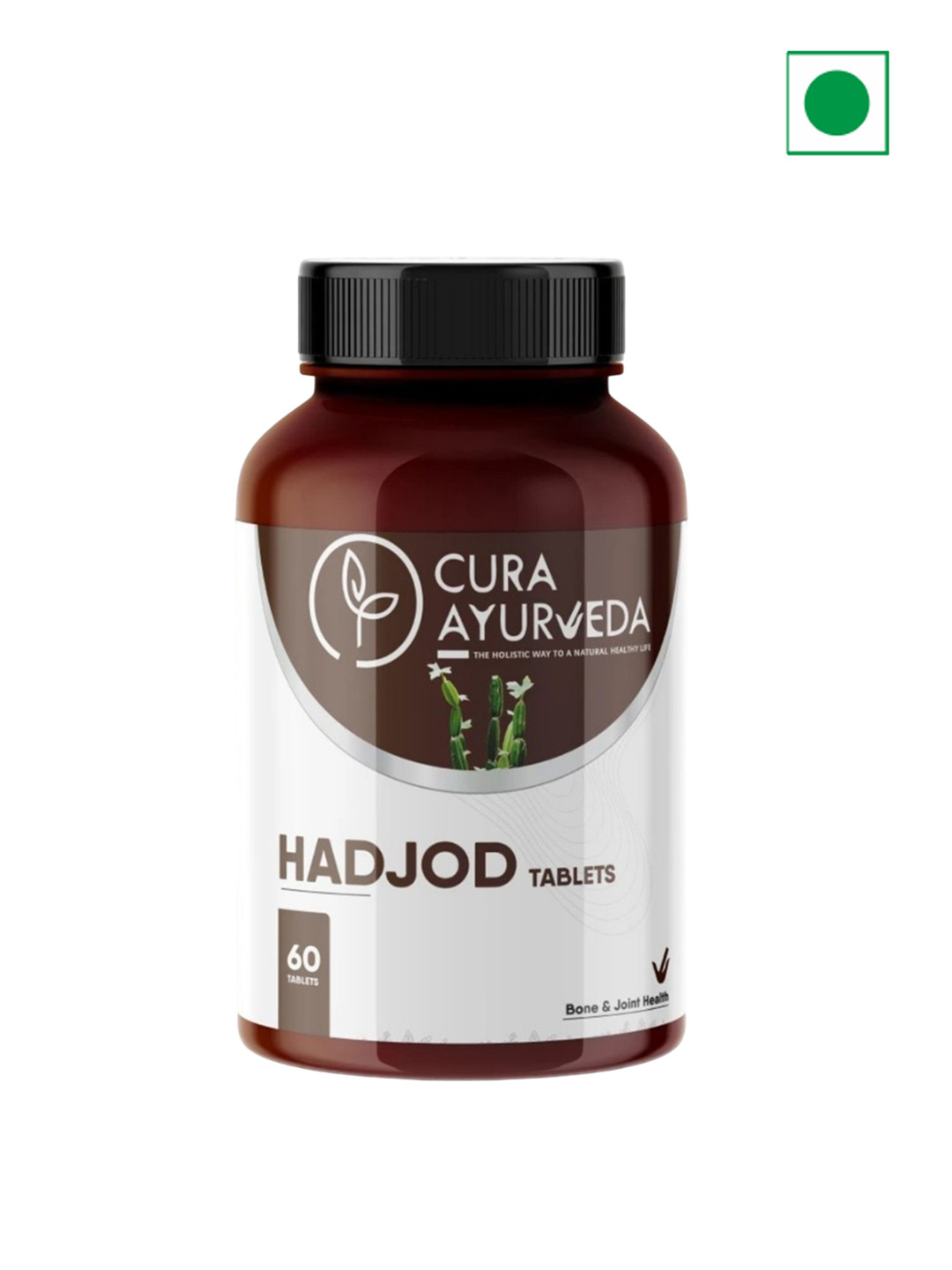 Cura Ayurveda Hadjod Tablets For Wellness - 60 Tablets