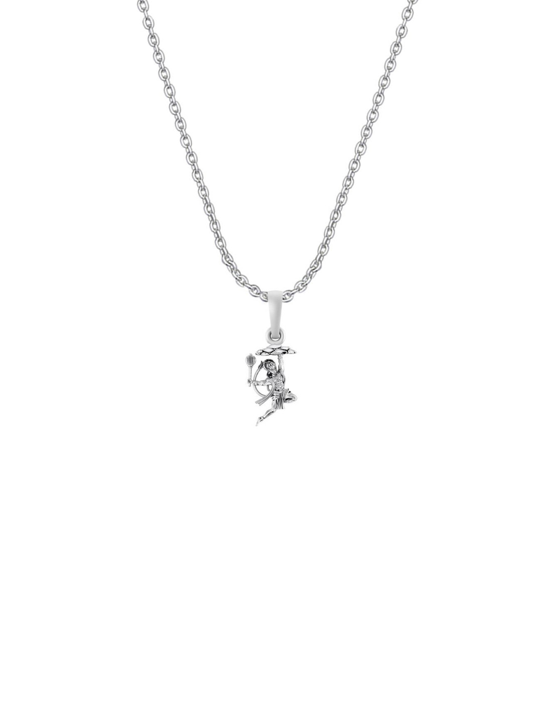 AKSHAT SAPPHIRE 925 Sterling Silver Hanuman Pendants with Chains