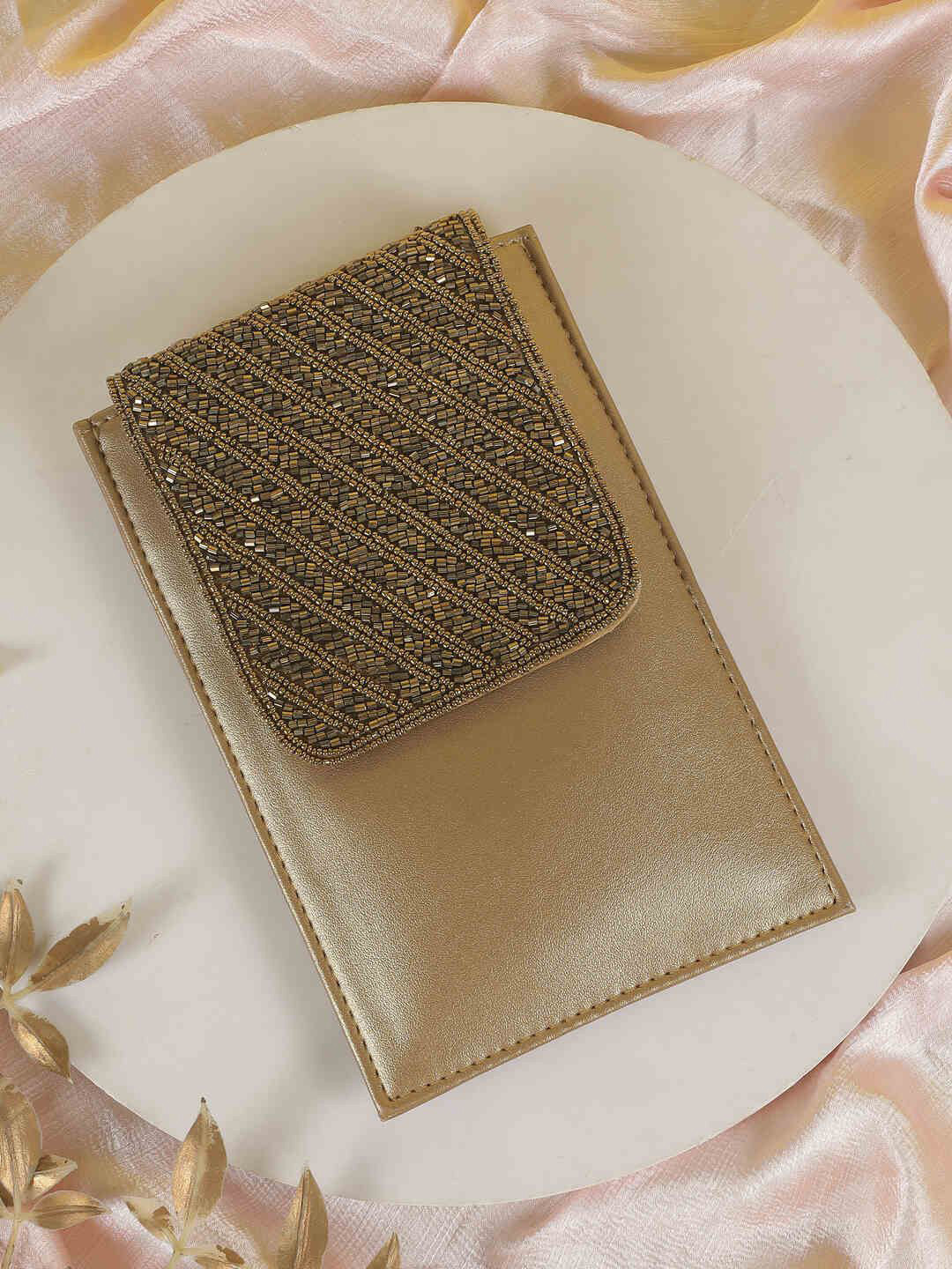 Metro Embellished Mobile Accessories Pouch