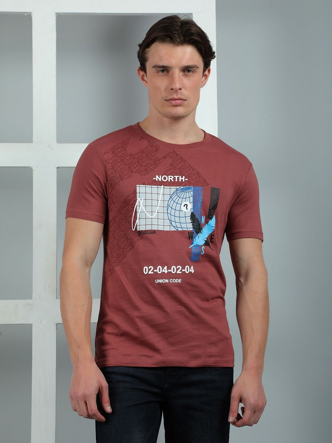 Dollar Men Printed Pockets T-shirt
