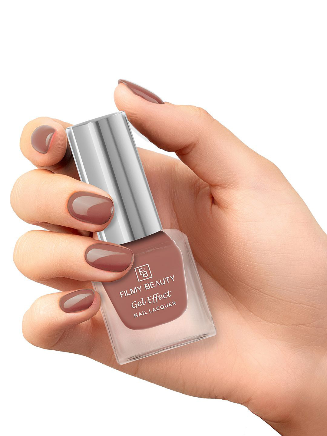 FILMY BEAUTY Set Of 3 High Gloss Gel Effect Nail Lacquer - 10 ml Each