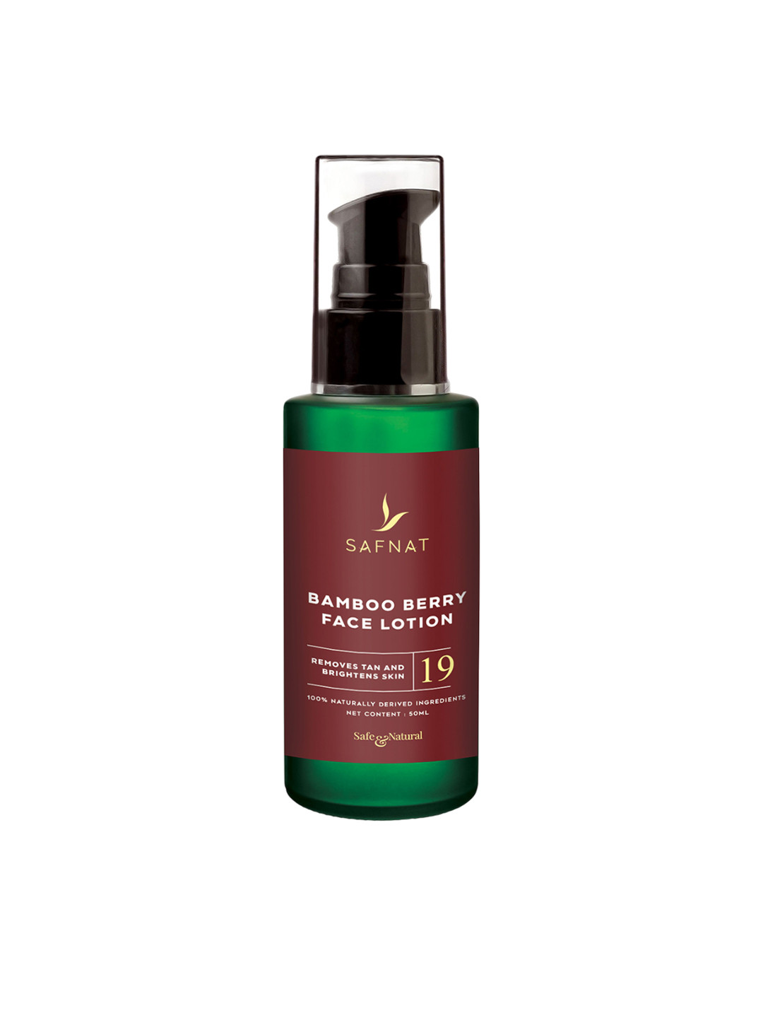 SafNat Bamboo Berry Face Lotion For Anti-Ageing - 50 ml