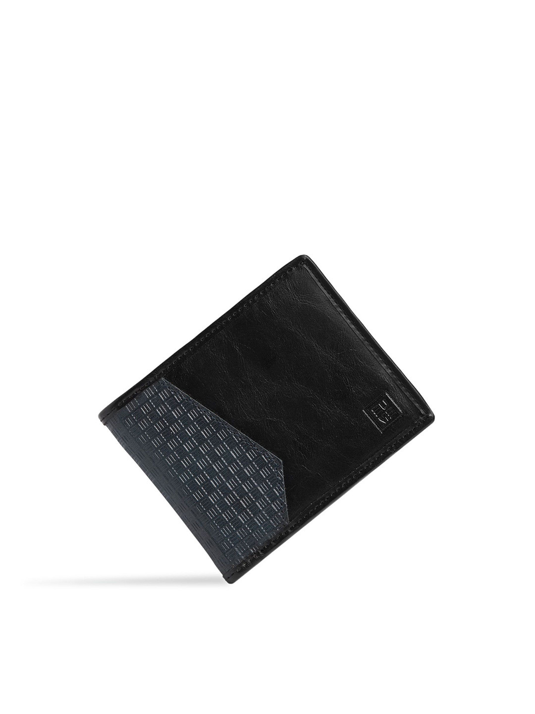 EUME Men Nova Wallet For Men, Charcoal Blue