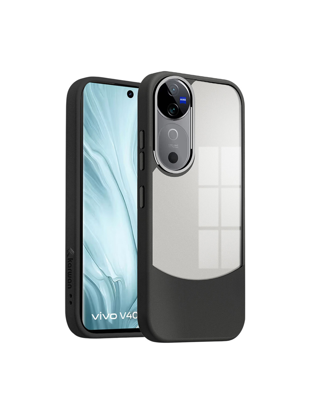 Karwan Solid Vivo V40 Back Case Mobile Accessories