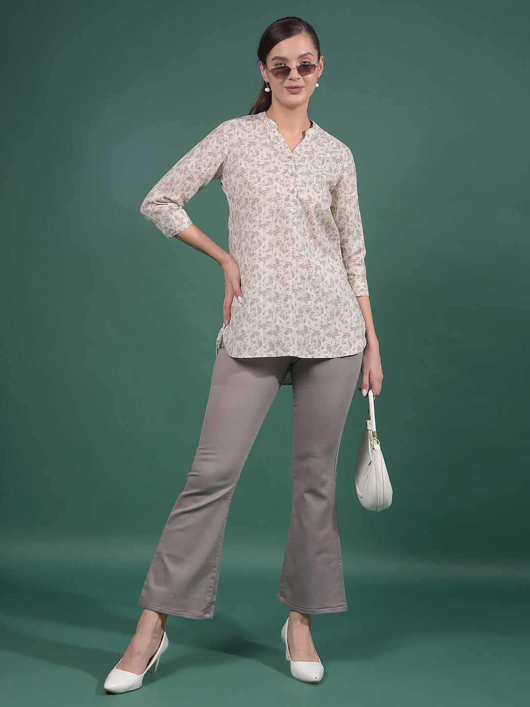 Crimsoune Club Animal Print Top