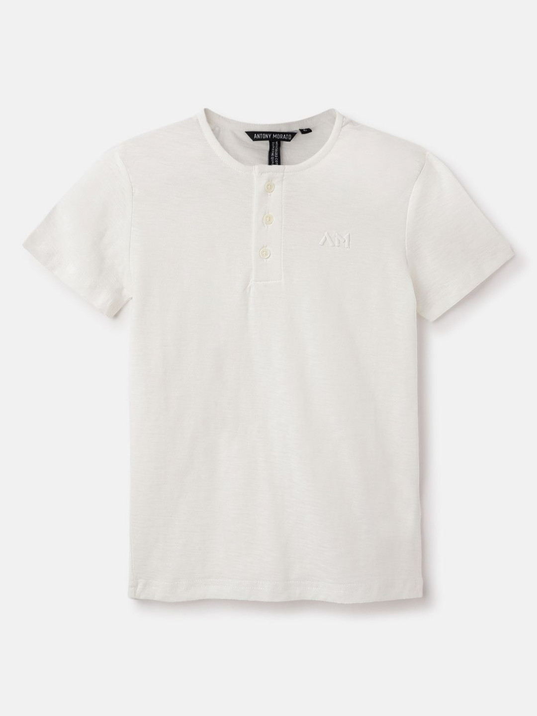 Antony Morato Boys Henley Neck T-shirt