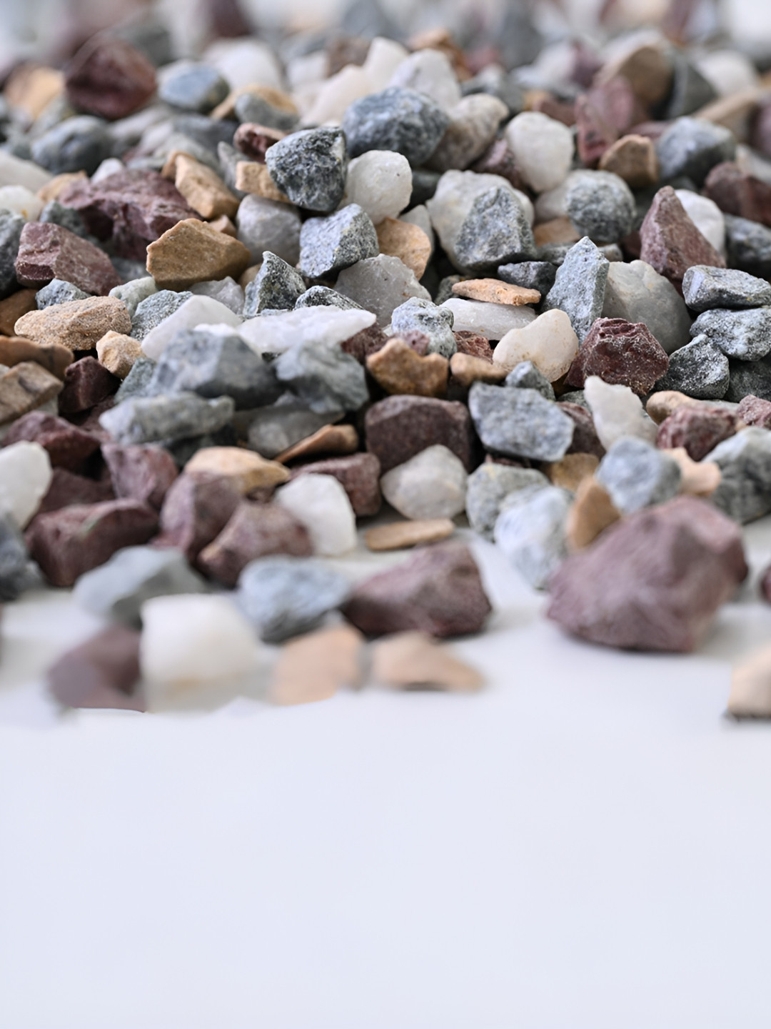 VANNEF Brown Decorative Marble Chips for Aquarium Indoor & Outdoor Decoration