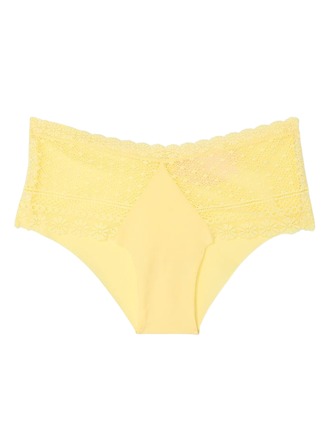 Victoria's Secret Women Low Rise No-Show Daisy Lace Cheeky Briefs