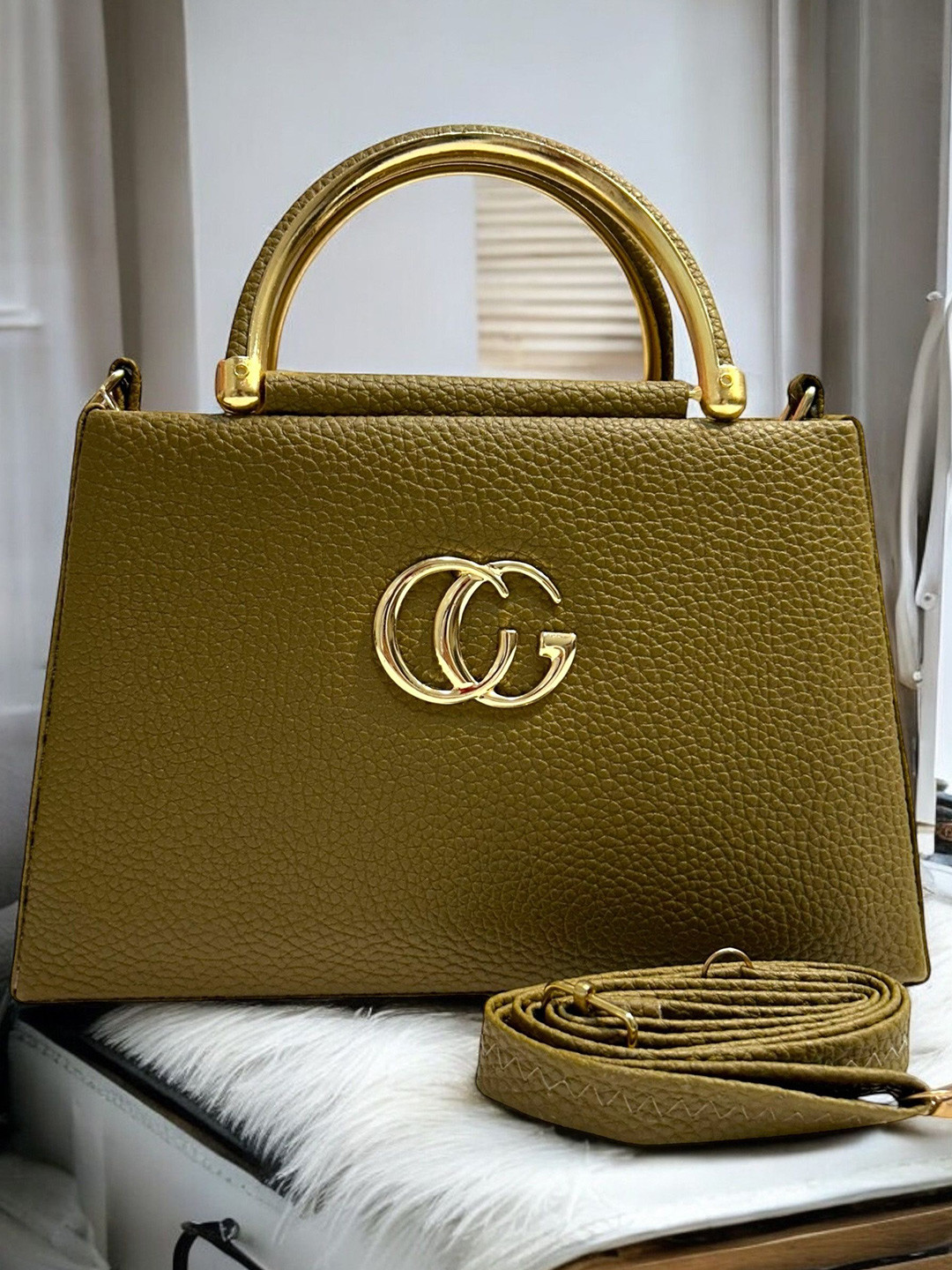 SKORPIO Structured Long Adjustable Straps Sling Bag with Tasselled