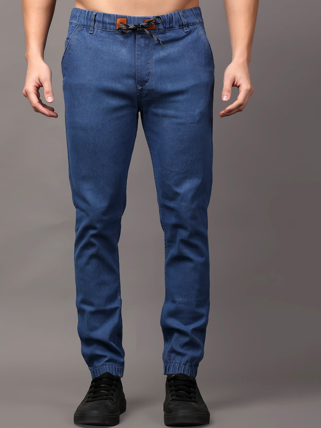 ZAYSH Men Slim Fit Mid-Rise Jogger Non Stretchable Jeans