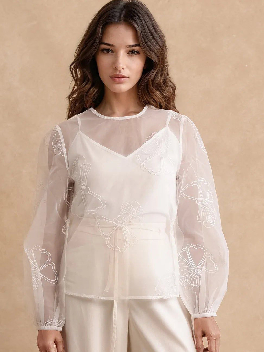 RAREISM Women Sheer Top